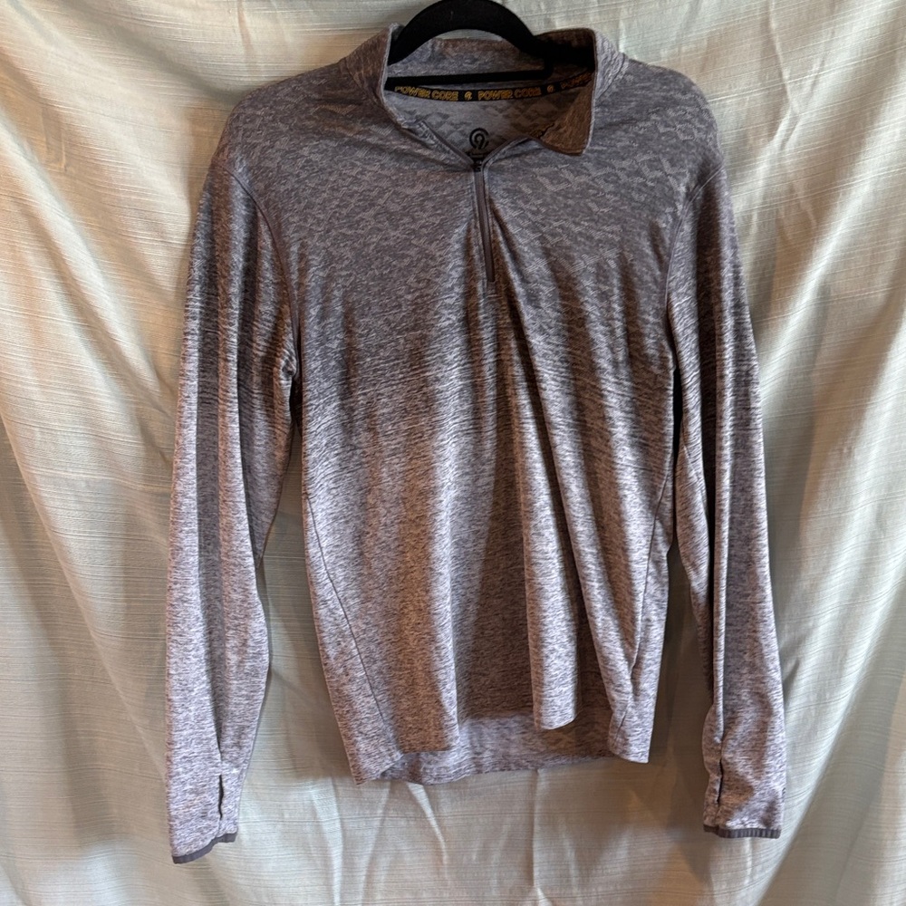 Champion Gray Quarter-Zip Pullover